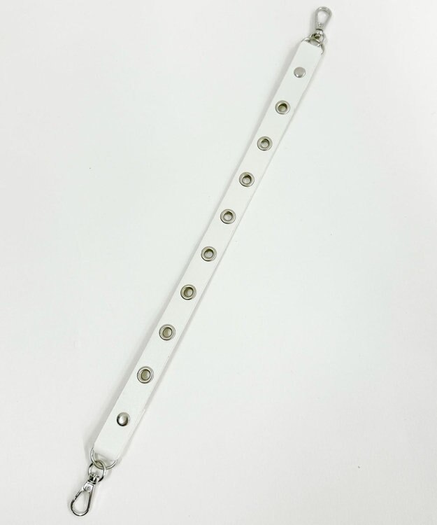 WEGO スタッズベルトハンドストラップ ホワイト