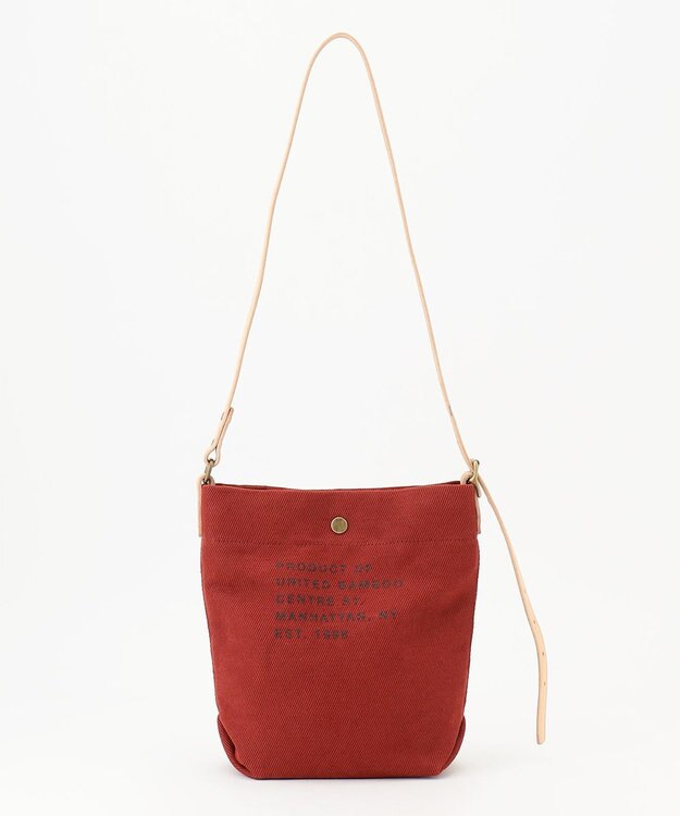 united bamboo 【NAVYS 10月号掲載】UB ベーシックバッグ(ショルダー) レッド系