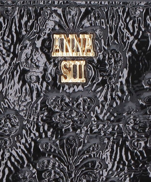 ANNA SUI マープル 薄マチ長財布 クロ