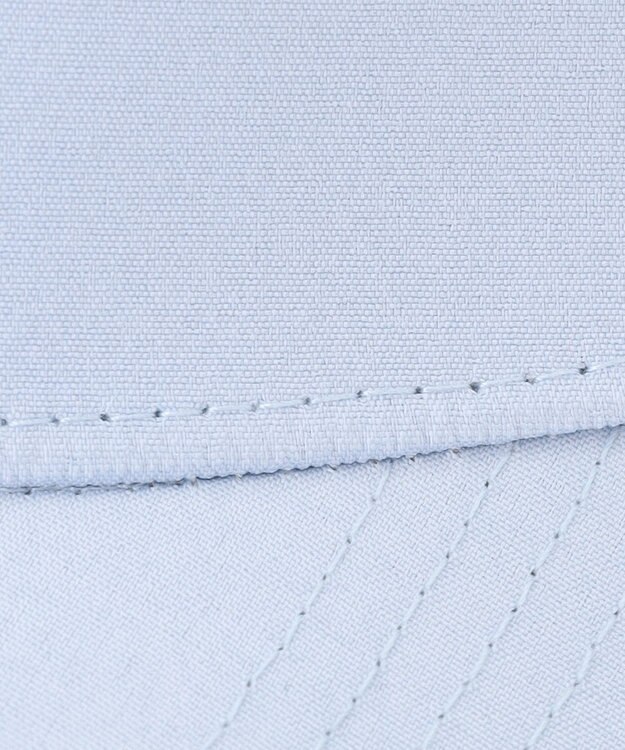 ANY KIDS 【日よけ付き】2WAYリボン刺繍キャップ サックスブルー