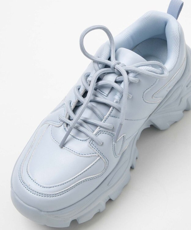 WEGO 厚底ダッドスニーカー サックス