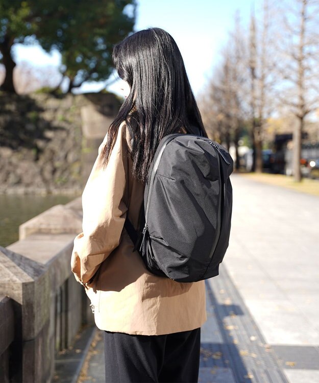 LIVERAL 【A4サイズ収納可】 Bag Pack リュック  Sサイズ BLACK(ORIGINAL)