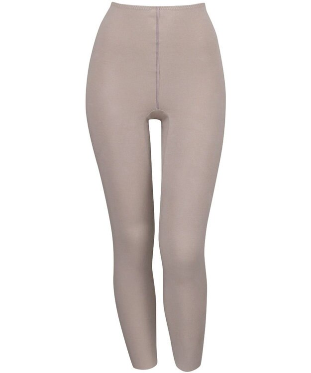 Wing あったかインナーボトム 綿100％(肌側) アウターにひびきにくい ムレにくい 【綿の贅沢 ここちフラット】 足首丈 秋 冬 ER4872 ウイング／ワコール ブラウン