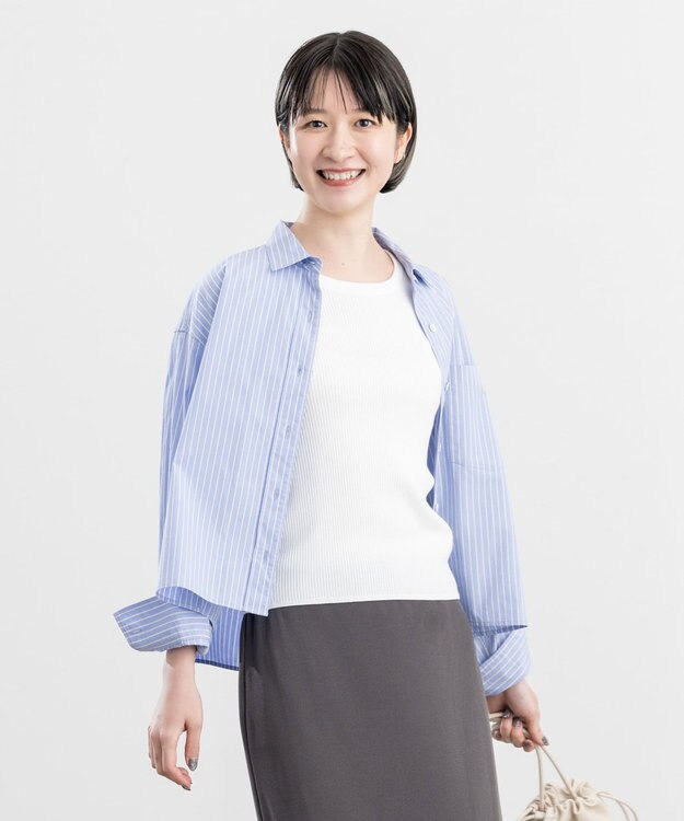 ONWARD Reuse Park 【23区】ブラウス春夏 ブルー