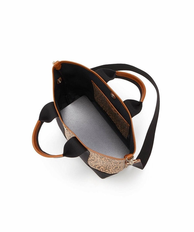 TOPKAPI 【Breath TOPKAPI】SCOTCH GRAIN スコッチグレイン 2wayトート バッグ M レオパード ベージュ