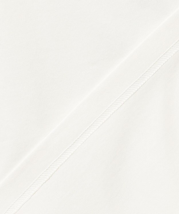 JOSEPH ABBOUD MOUNTAIN 【日本製・アーティストコラボレーション】プレーティング天竺Tシャツ ホワイト系ウサギ