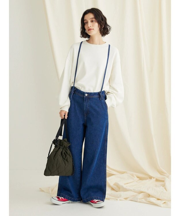 CRAFT STANDARD BOUTIQUE 袖ボリュームニットプルオーバー Ivory