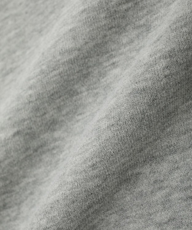 earth music&ecology Ｃｈａｍｐｉｏｎ×ｅｍａｅハーフジップハートスウェット Gray Mixture