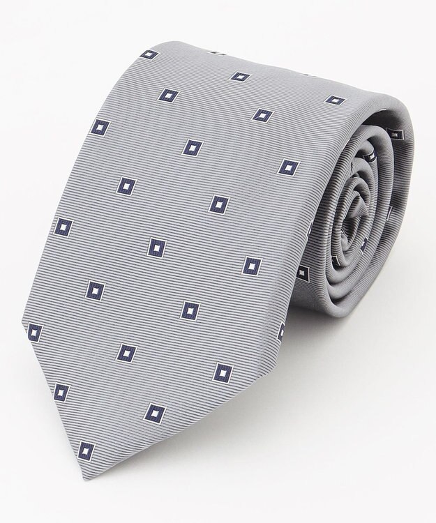 J.PRESS MEN 【フレッシャーズにもおすすめ】小紋柄 ネクタイ グレー系7