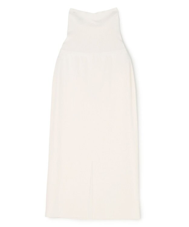 BEIGE， LAURA / ドライタッチ ストレッチニットスカート Ecru