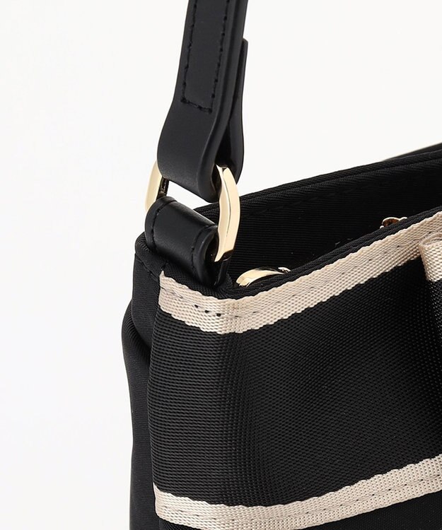 TOCCA BICOLOR RIBBON POCHETTE ポシェット ブラック系