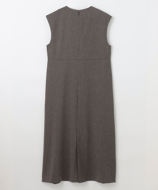 ANY 【洗濯機可】ライトツイードジャンスカ モカ