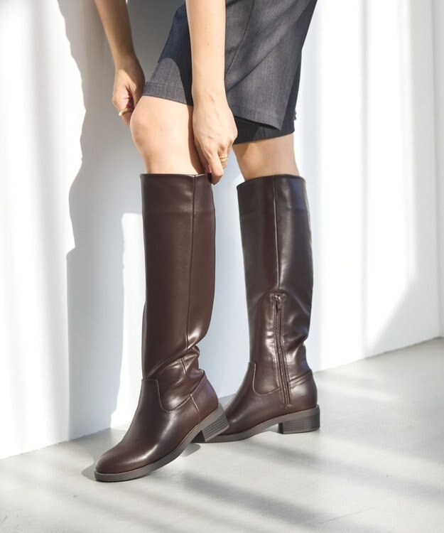 AMERICAN HOLIC ロングブーツ Dark Brown