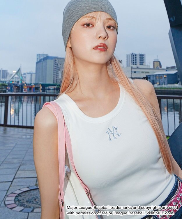 WEGO 別注MLBラインストーンタンク 柄2