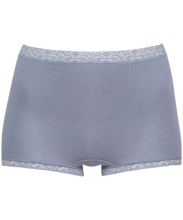 WACOAL 【ディアヒップ】 ショーツ ボーイレングス はきこみ丈ふかめ 綿混(身生地) ヒップを包みこむフィット感 やさしいはきごこち PPA113 /ワコール グリーン