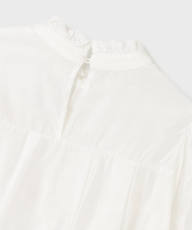 GRACE CONTINENTAL レースコンビハイネックトップ ホワイト