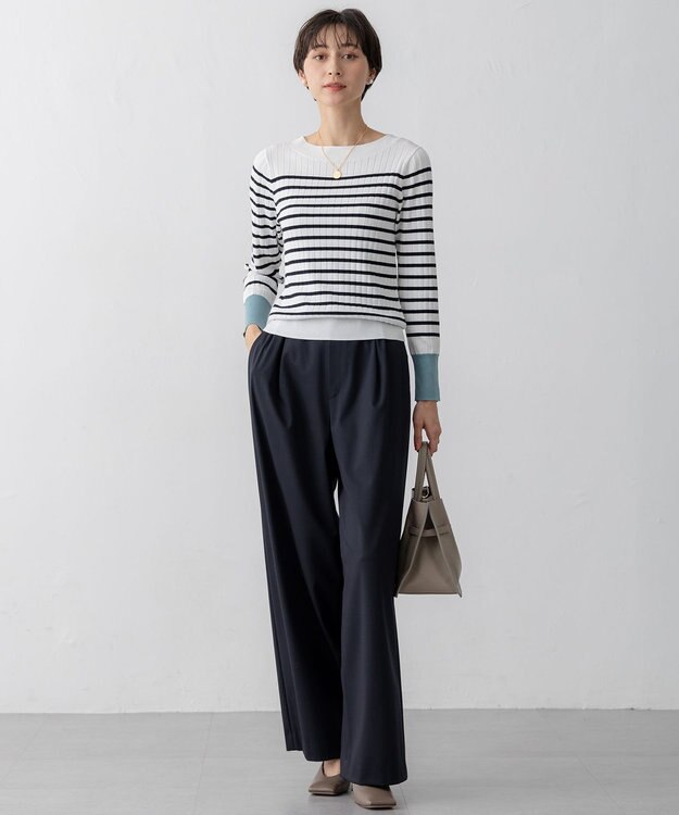 23区 2WAY パール コイン ネックレス ゴールド系