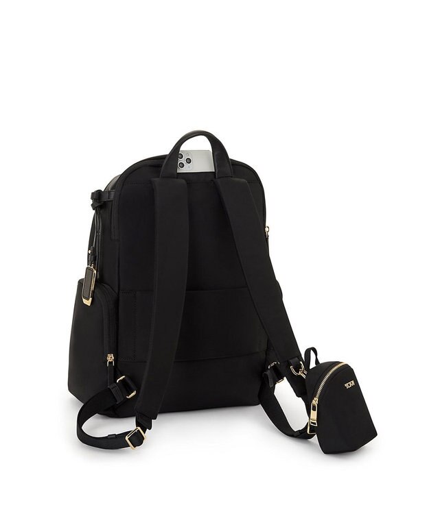 TUMI VOYAGEUR 「セリーナ」バックパック BLACK/GOLD