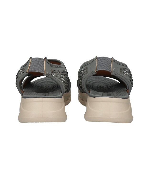 Bridget Birkin 【VINCULUM】フレックスソールビジューサンダル グレー