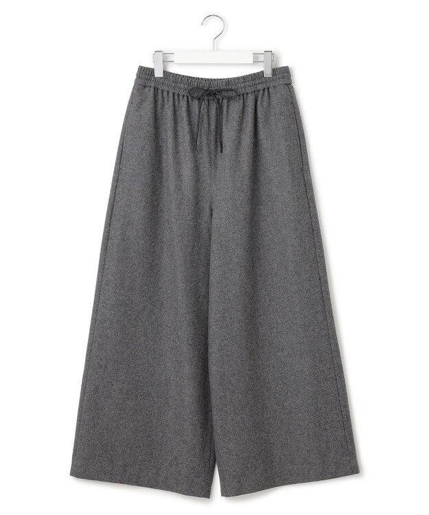 J.PRESS YORK STREET 【WOMEN】ワイドパンツ グレー系