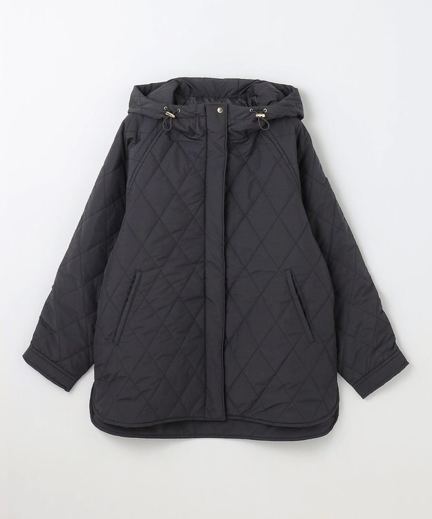 ANY 【洗濯機可/撥水】ダイヤキルトブルゾン ブラック