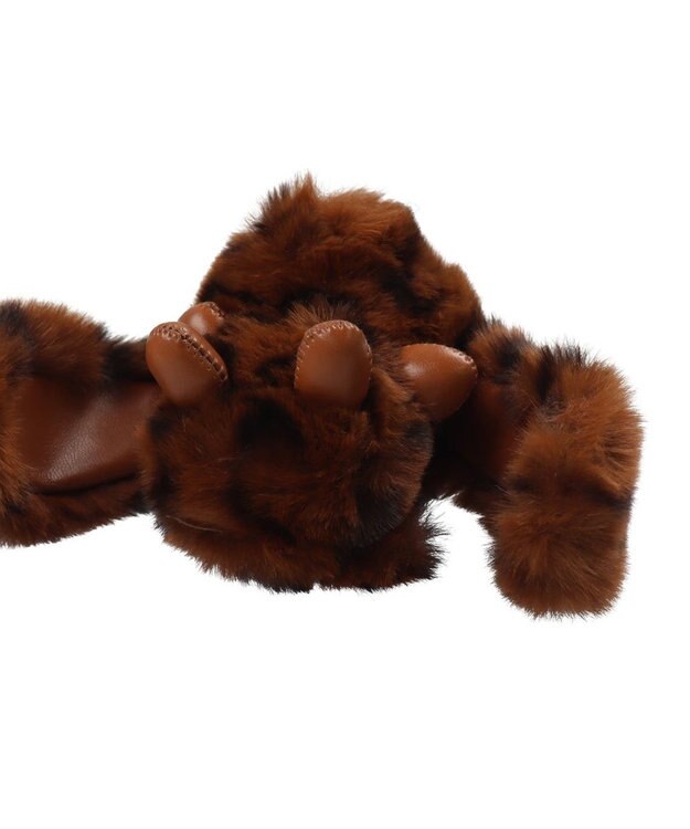 UNBILLION カカトゥ kakatoo / うさぎチャーム ブラウン