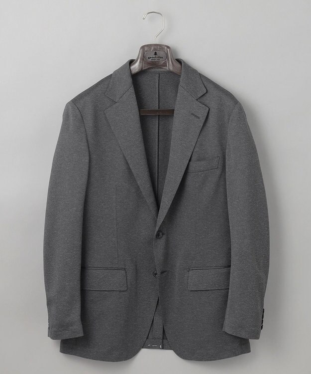 GOTAIRIKU セットアップ対応【洗える/ストレッチ/シワになりにくい】ドライジャージー セットアップジャケット グレー系8