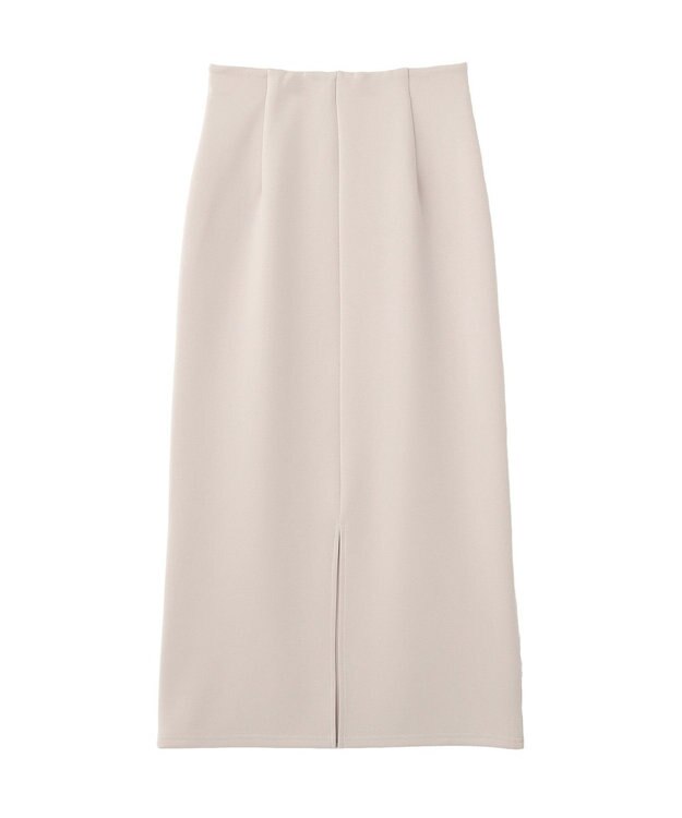 YECCA VECCA ダンボールニットナロースカート Beige