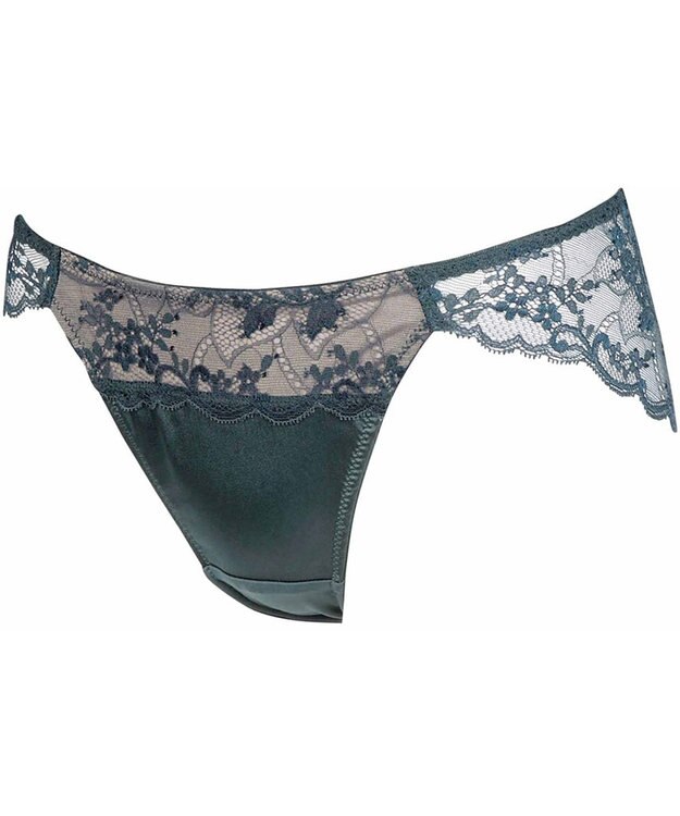 WACOAL ショーツ BXC408とペア はきこみ丈あさめ レディース PXC108 /ワコール グリーン