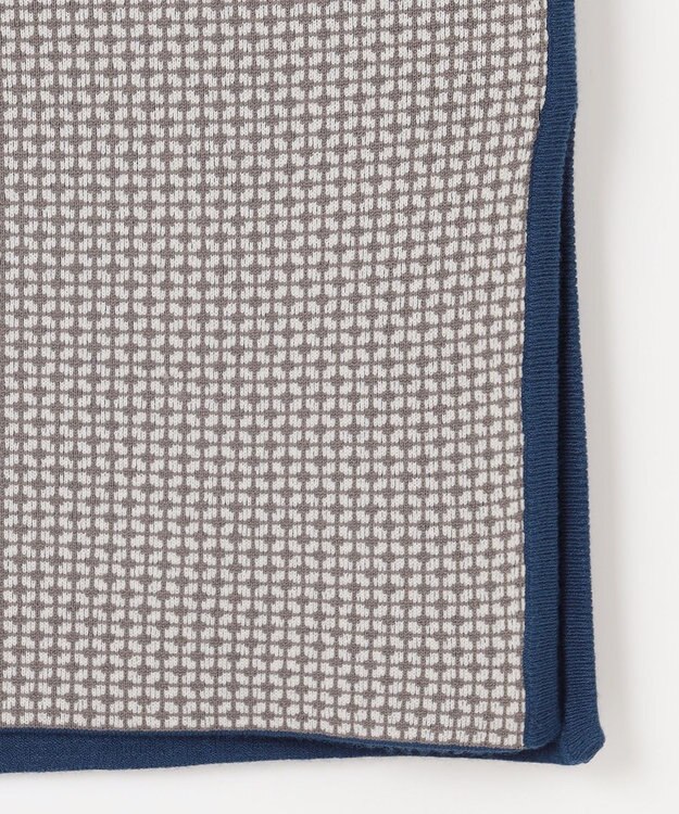 自由区 【リバーシブル・セットアップ対応・洗える】レーヨンストレッチリバーシブルニット ジャンパースカート リッツブルー×シャンパン