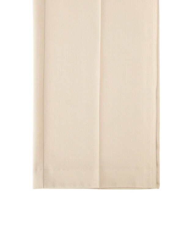 YECCA VECCA サイドラインパイピングストレートパンツ Gray Beige