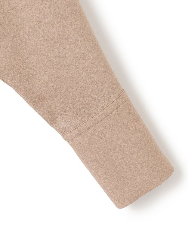 BEIGE， TERNES / ドルマンスリーブウールワンピース Milk tea