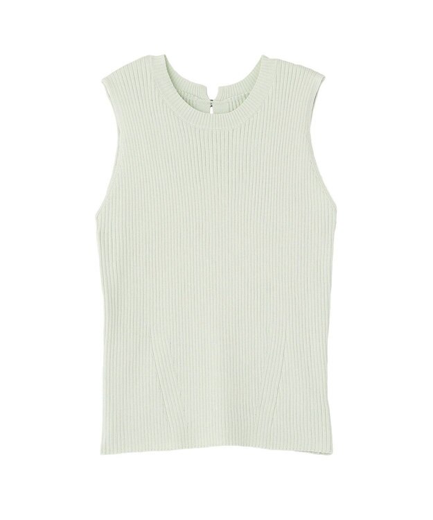 earth music&ecology 前後2WAYスリット釦タンクトップ Mint