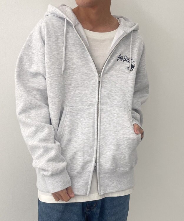 WEGO BENDAVIS　SELECTION　ZIP　HOODIE オフホワイト