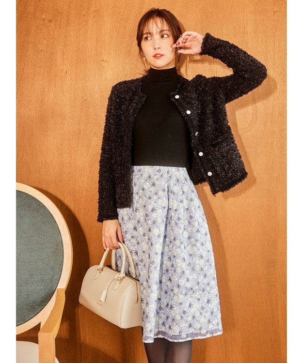 TOCCA T-ECLAIR LEATHERBAG ボストンバッグ アイボリー系