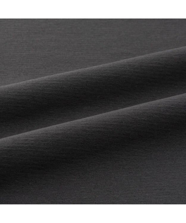 ZERO HALLIBURTON 【吸水速乾・UVケア】 ダブルリブ着心地ジッパーモックネックTシャツ ZHG-M5S7d 82955 ブラック