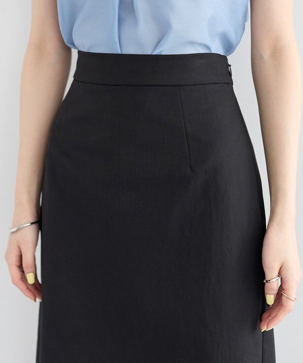 YECCA VECCA ロングナロースカート Black