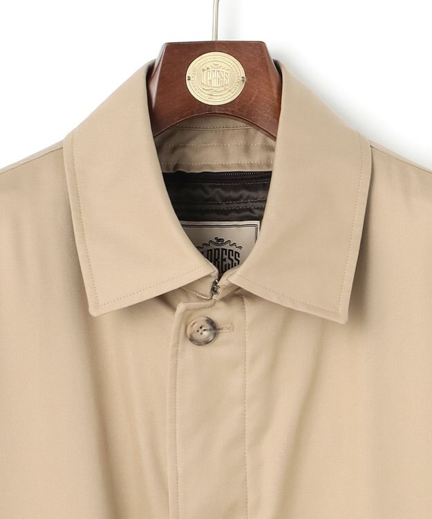 J.PRESS MEN 3シーズン対応【定番】コンパクトスピンギャバジン ステンカラーコート_25年モデル ベージュ系