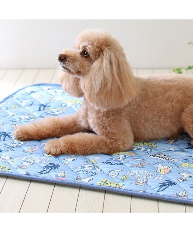 PET PARADISE スヌーピー クールマット 《バケーション柄》 90×60㎝ バケーション柄