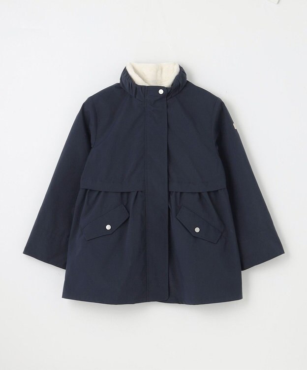 組曲 KIDS 【120-140㎝】3WAY モッズコート ネイビー系