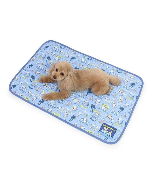 PET PARADISE スヌーピー クールマット 《バケーション柄》 90×60㎝ バケーション柄