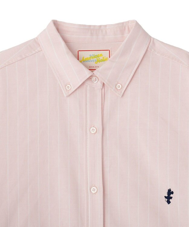 AMERICAN HOLIC 【Mickey&Friends】ボタンダウンシャツ Pink