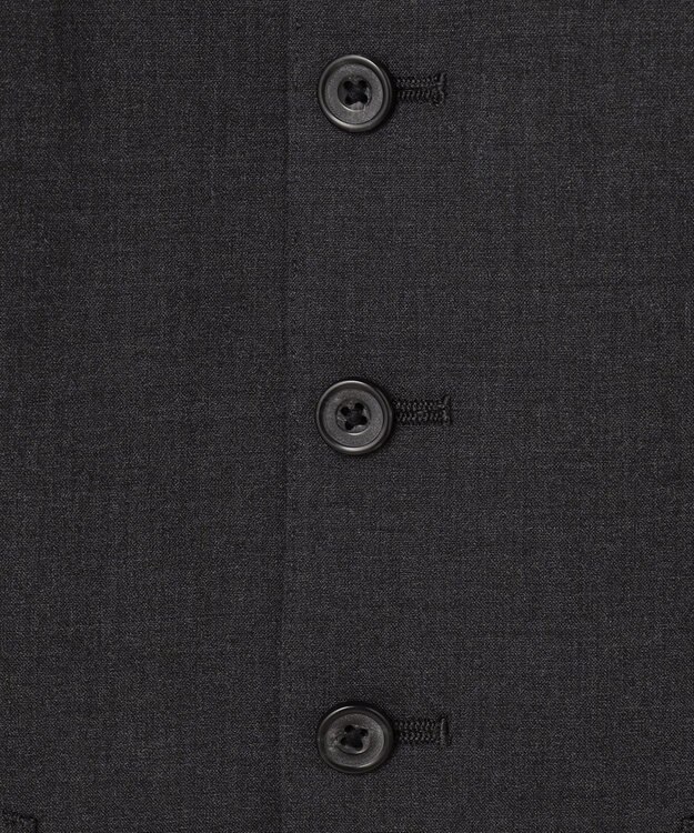 GOTAIRIKU 次世代スーツ【2WAYストレッチ/透湿性/シワになりにくい】ハイスペック2WAYストレッチスーツベスト グレー系