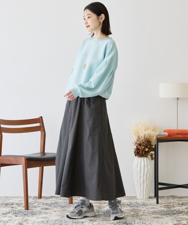 AMERICAN HOLIC 袖タックポンチプルオーバー Sax