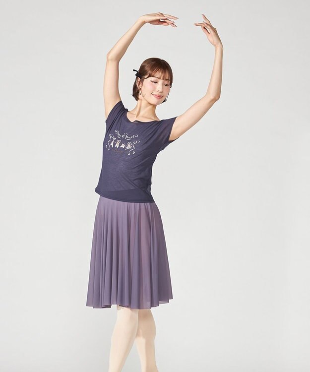 Chacott Ｔシャツ ネイビー