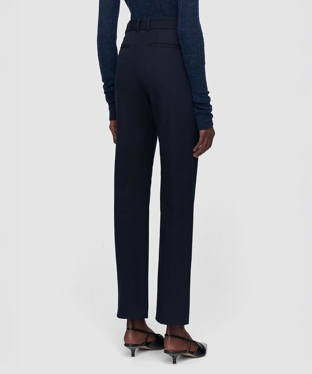 JOSEPH 【FOUNDATIONS】ギャバジンストレッチ スリムフィットトラウザーズ Navy