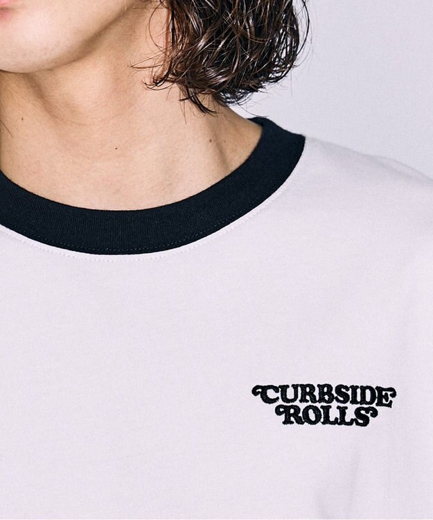 WEGO ボーイズグラフィックリンガーBIGT（S） ホワイト