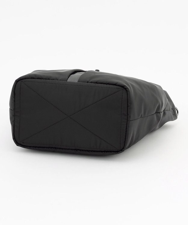 Y'SACCS ドローストリング コンビカラー2WAYトート ダークグレー