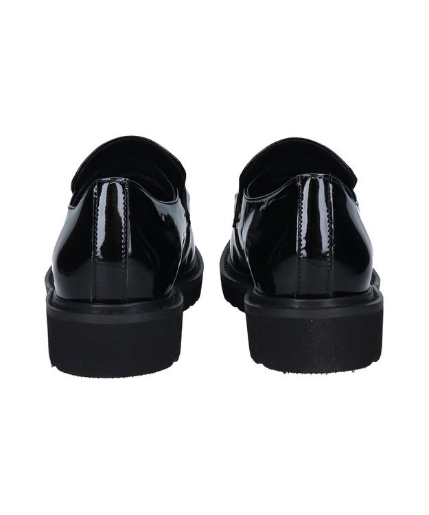 Bridget Birkin 【PARADIS COULEUR】メタルチェーンローファー ブラックエナメル