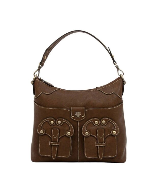 ANNA SUI キャロル 2WAYワンショルダーバッグ ブラウン